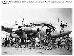 2000- Oran - La Senia - Jeune France - Depart pour St Pierre des Chartreuse - 1955